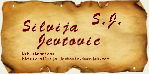 Silvija Jevtović vizit kartica